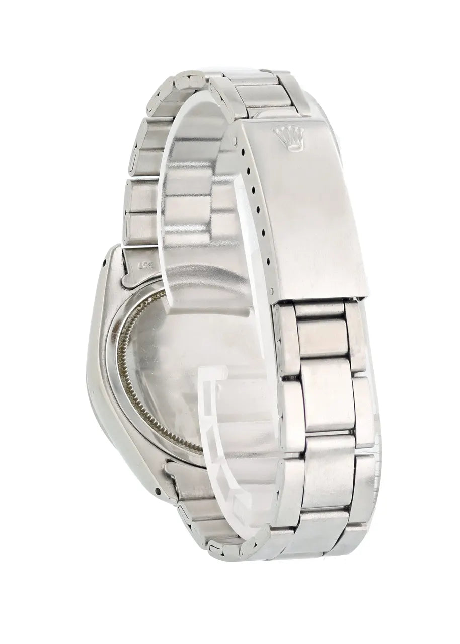 stainless Rolex Oysterdate Silver - Hình 5