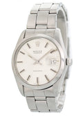 stainless Rolex Oysterdate Silver