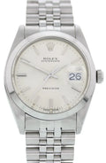 stainless Rolex Oysterdate Silver