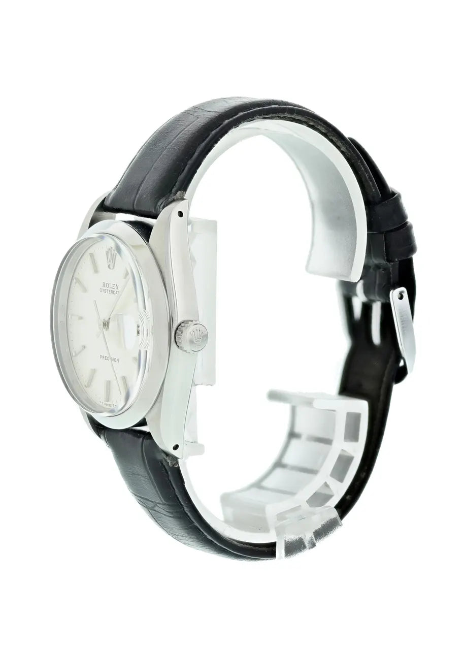 Rolex Oysterdate Silver Dial - Hình 3