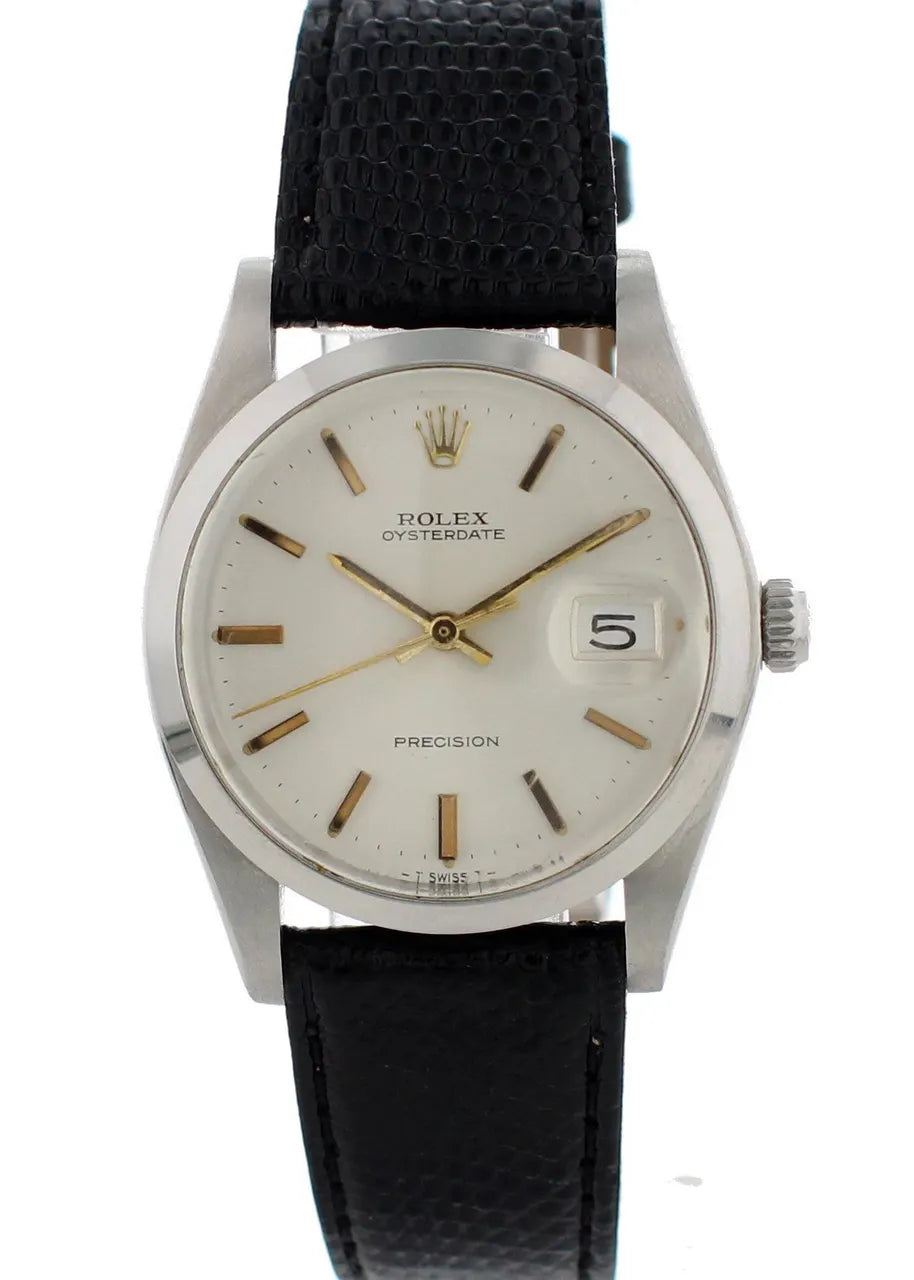 Rolex Silver Oysterdate Vintage - Hình 2