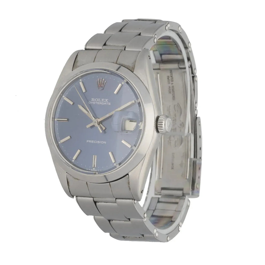 Rolex Oysterdate Blue Vintage - Hình 2