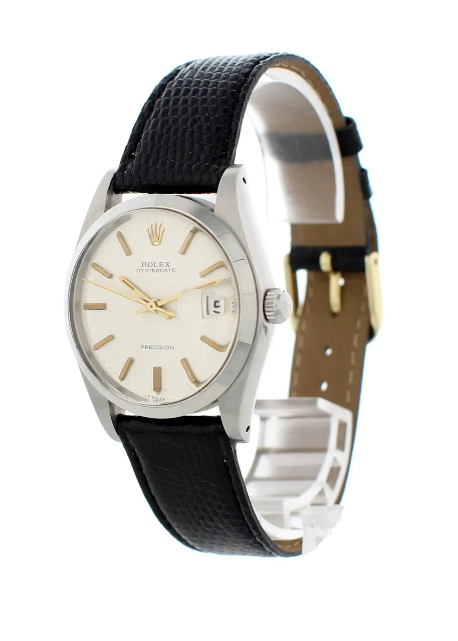Rolex Silver Oysterdate Vintage - Hình 3