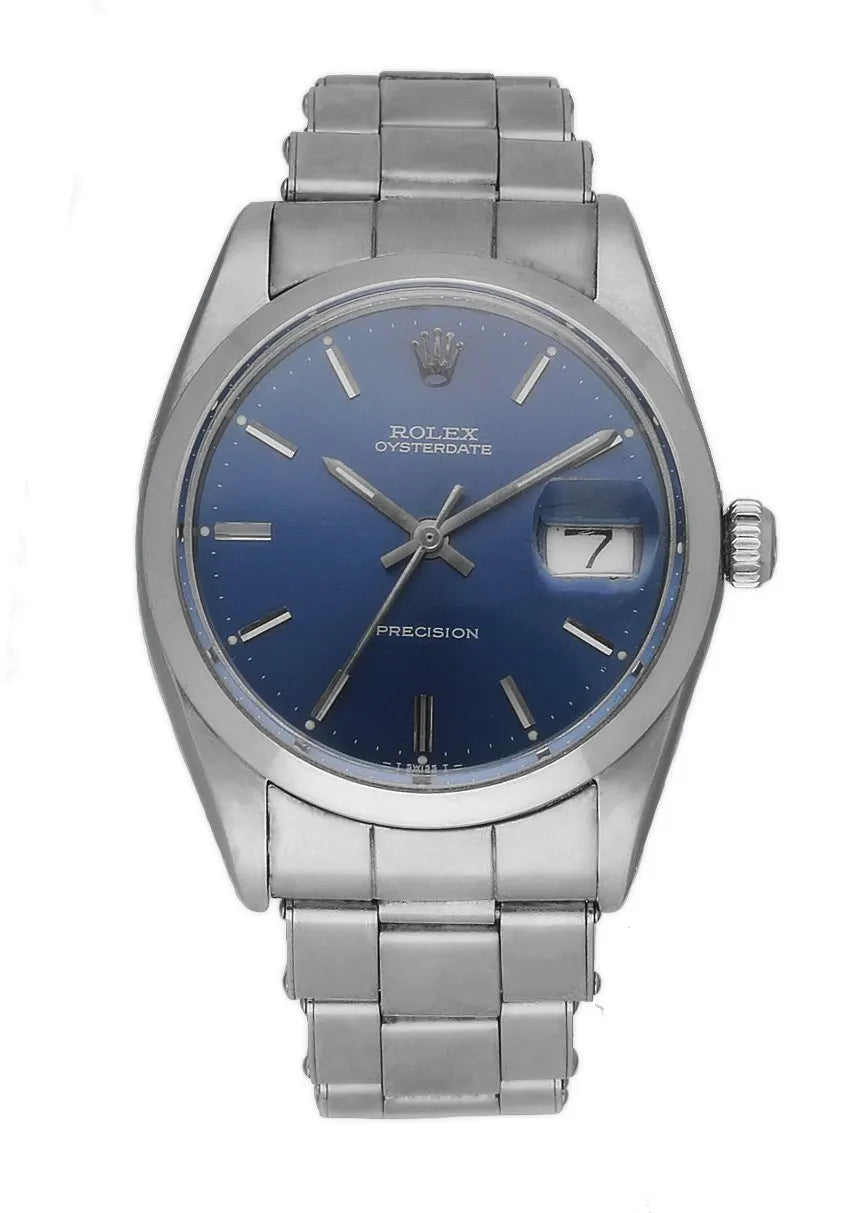 Rolex Oysterdate Blue Vintage