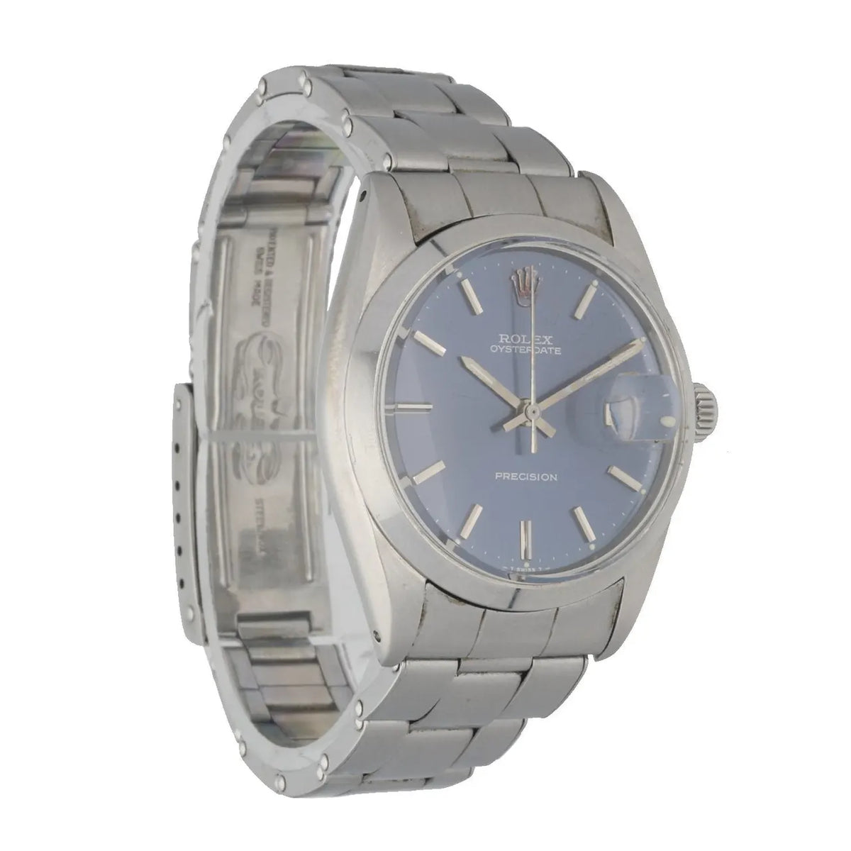 Rolex Oysterdate Blue Vintage - Hình 3