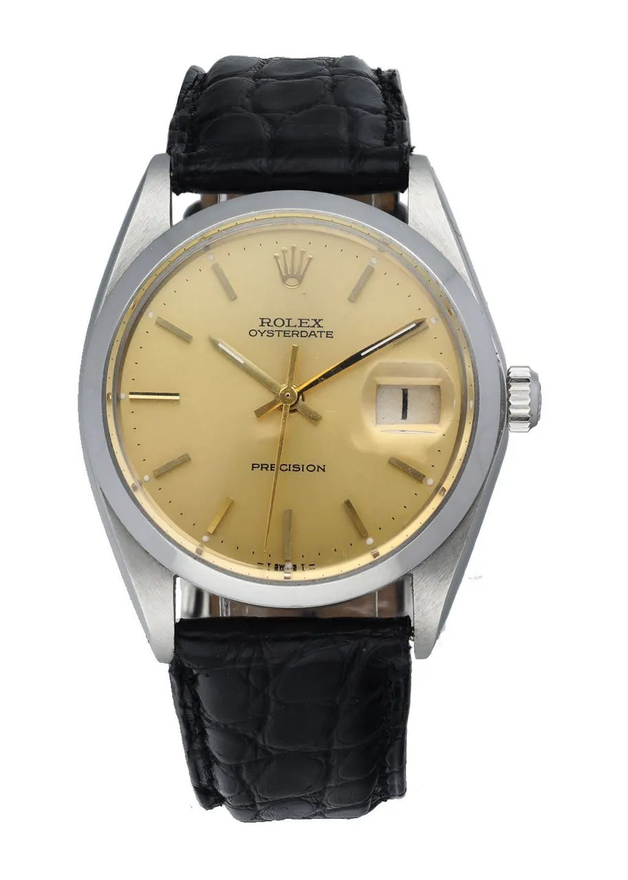 Rolex Oysterdate Gold Dial