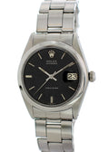 Rolex Black Dial Steel oysterdate
