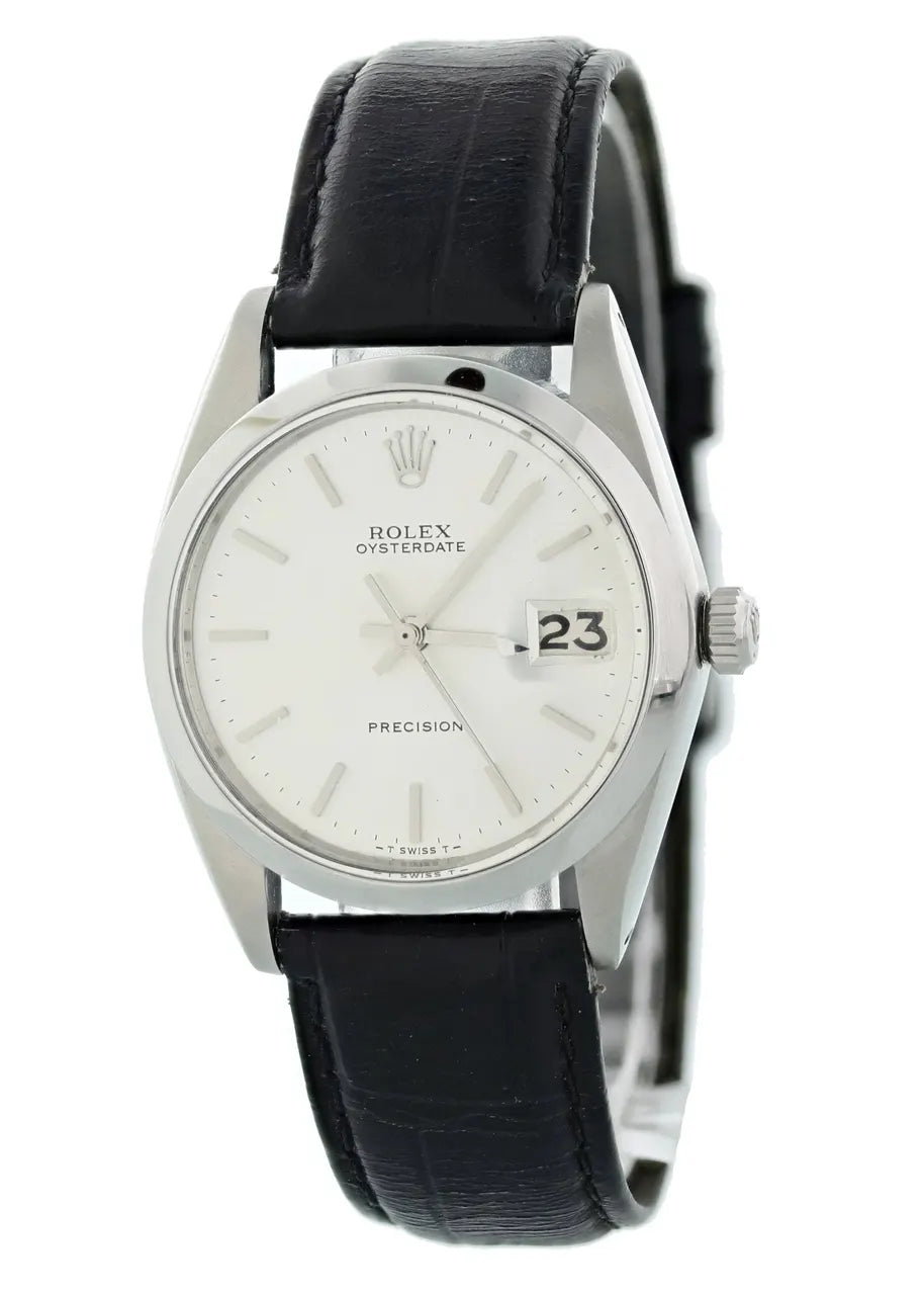 Rolex Oysterdate Silver Dial