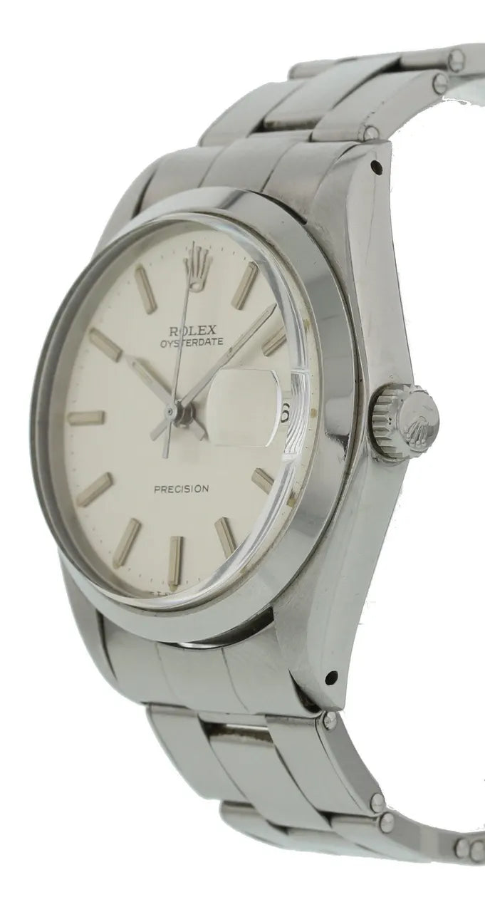 Rolex Silver Dial Steel - Hình 4