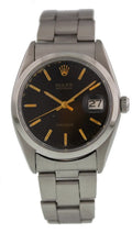 vintage Rolex Oysterdate Black Dial