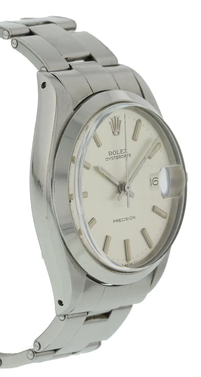 Rolex Silver Dial Steel - Hình 3
