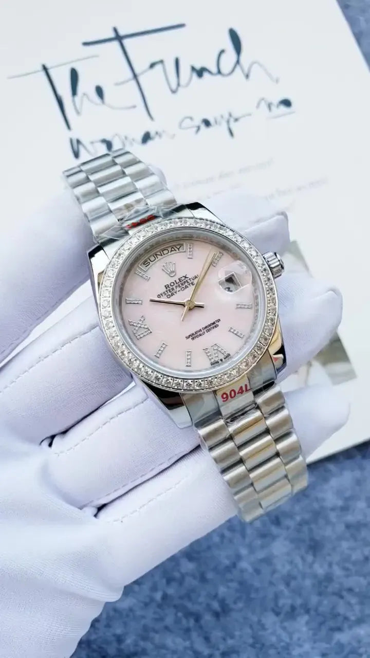 Rolex Pink Dial Day-Date
