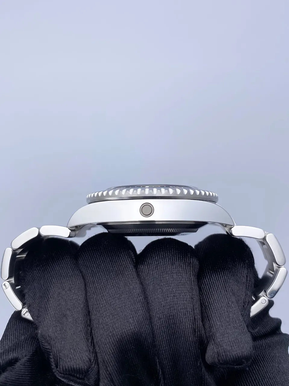 stainless Rolex Sea-Dweller Black Dial - Hình 4
