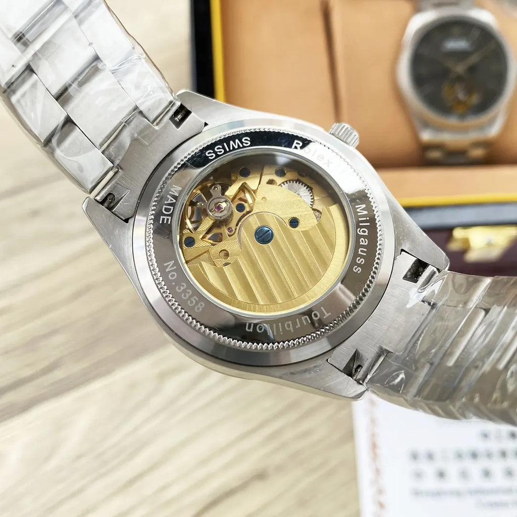 Rolex White Dial Steel - Hình 3