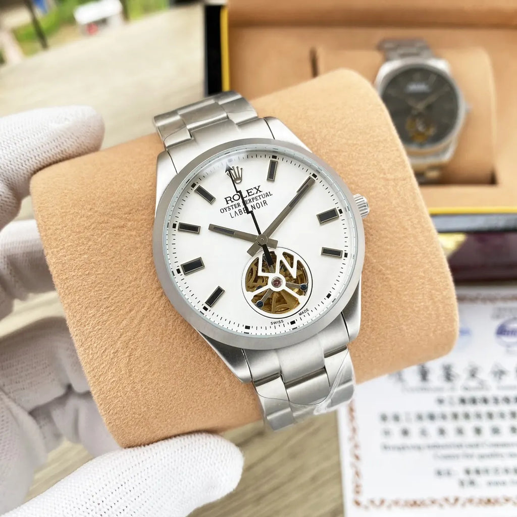 Rolex White Dial Steel - Hình 4