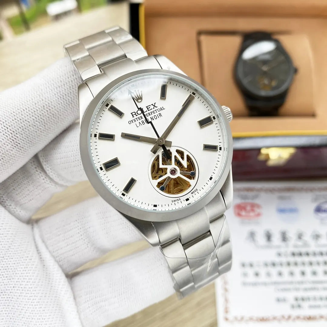 Rolex White Dial Steel - Hình 5