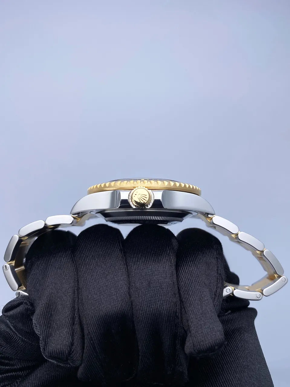 black Rolex Sea-Dweller Two-Tone - Hình 5