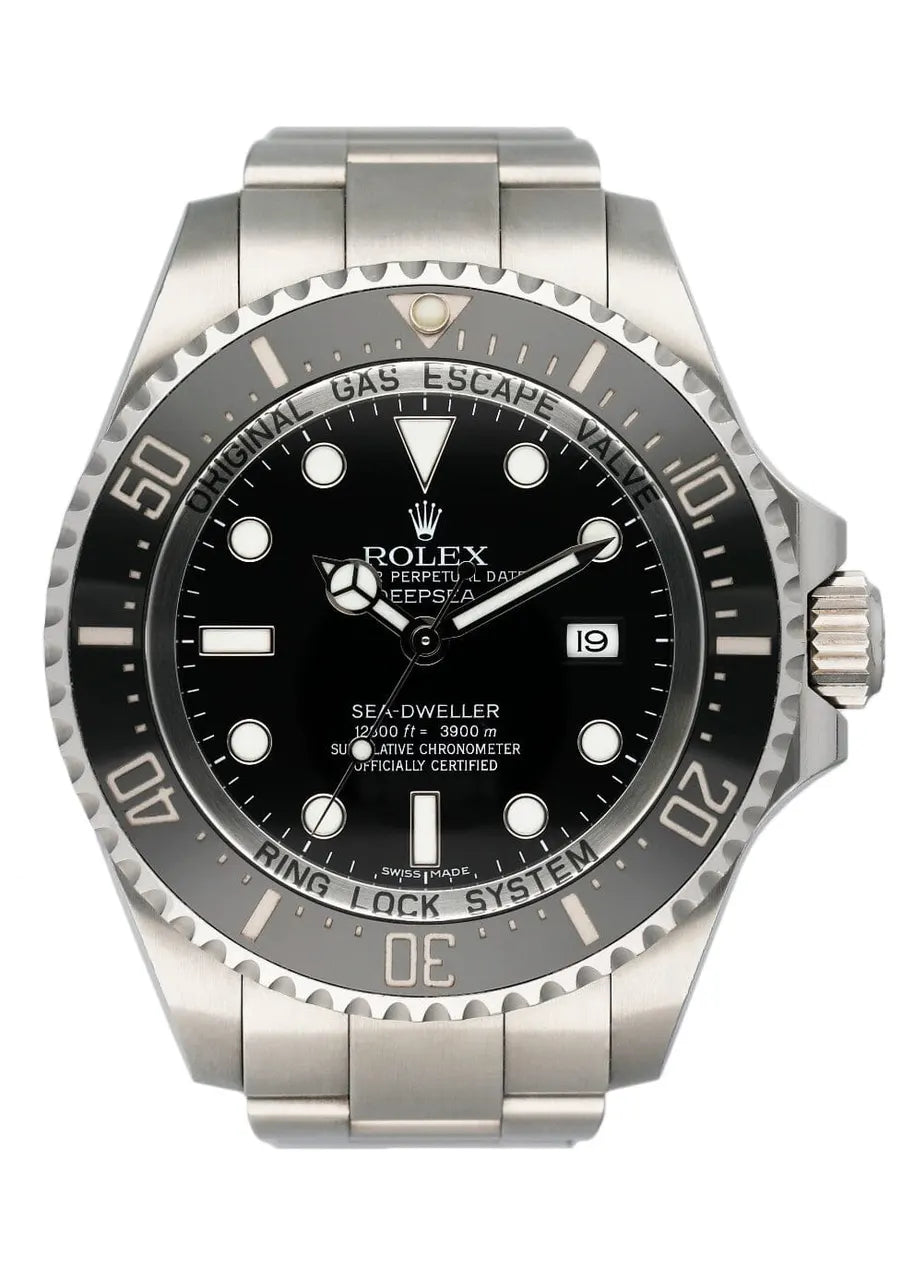 stainless Rolex Deepsea Black Dial