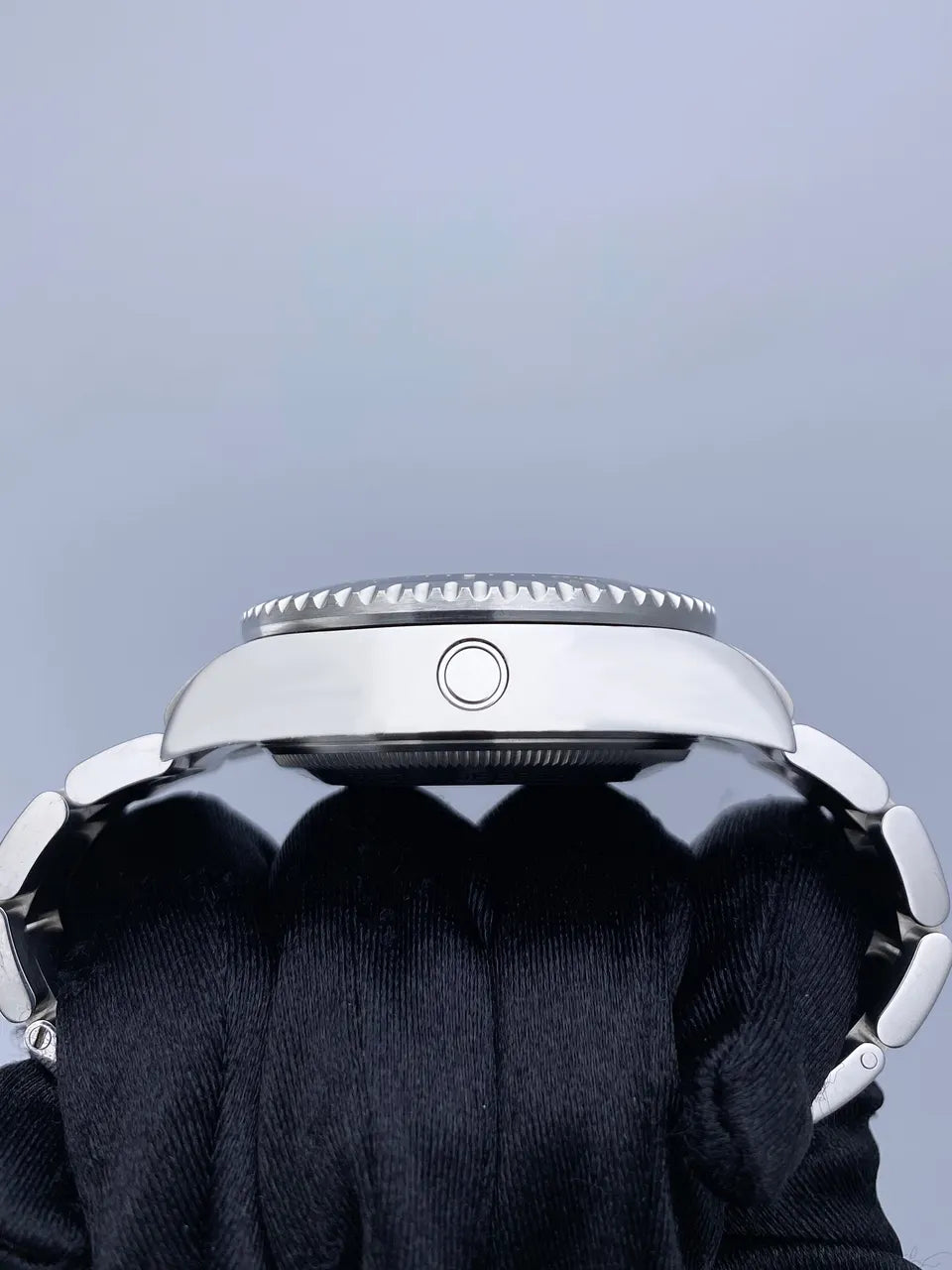 stainless Rolex Deepsea Black Dial - Hình 5