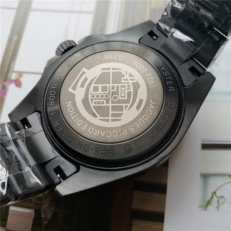 Rolex Black DLC Watch - Hình 4