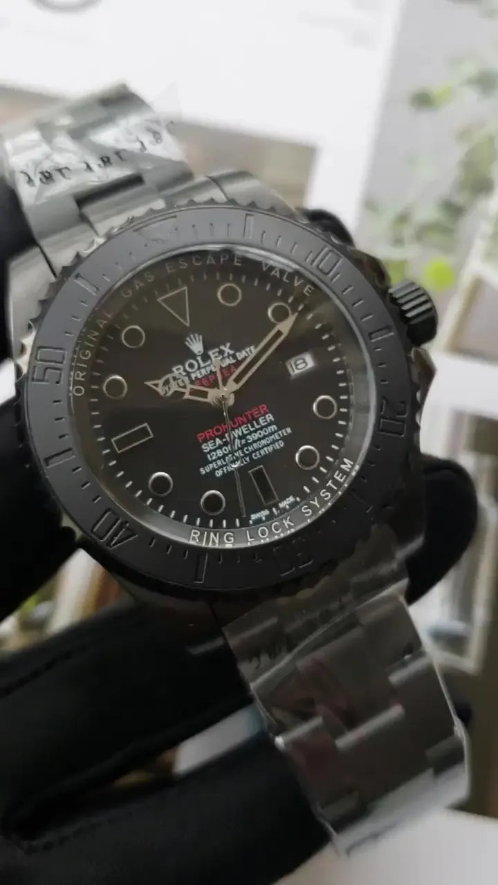 Rolex Black DLC Watch