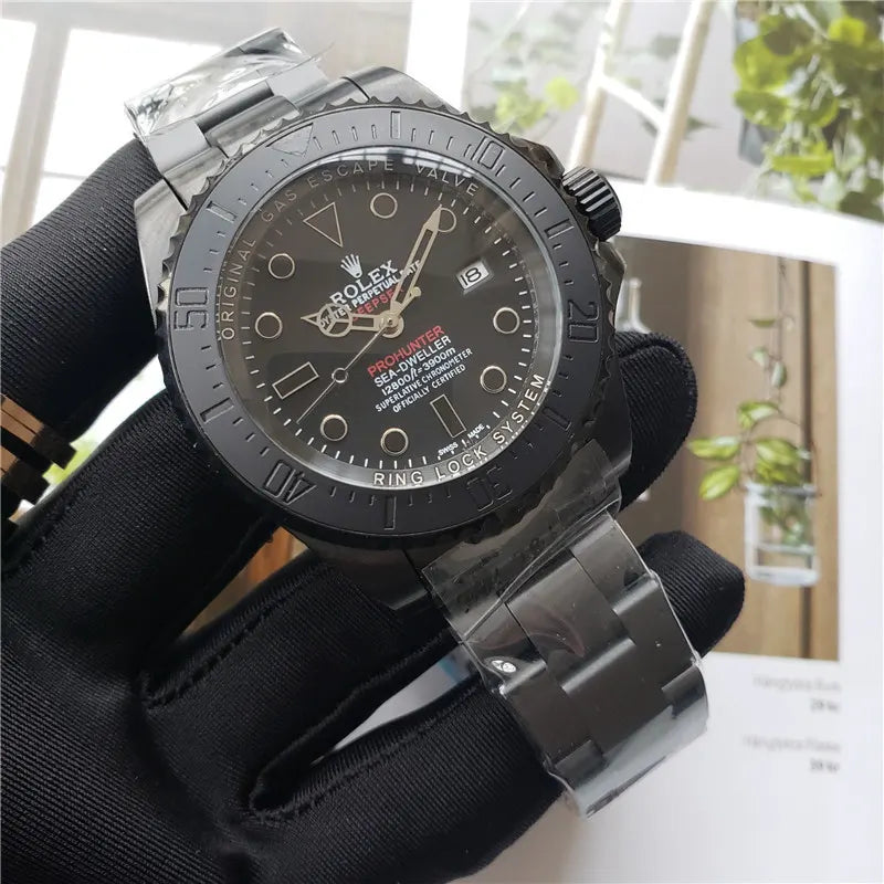 Rolex Black DLC Watch - Hình 8