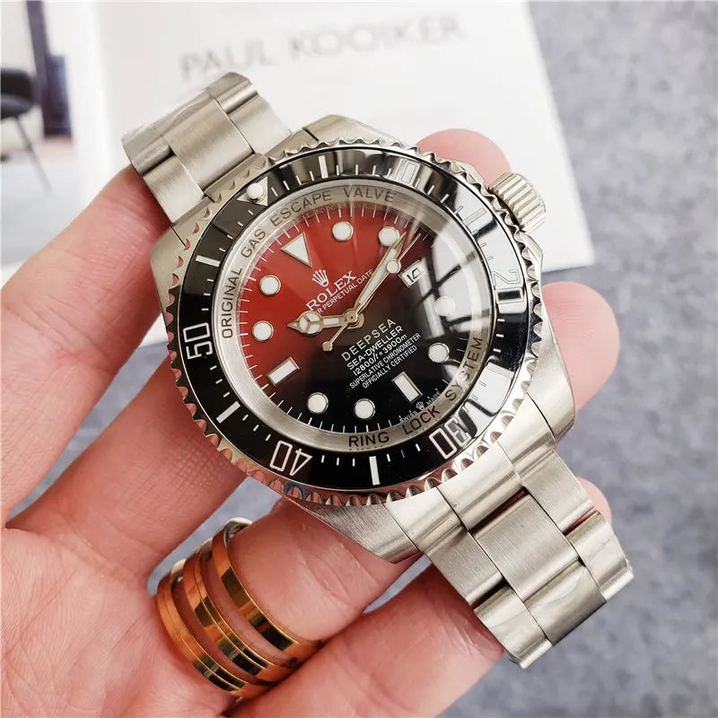 Rolex Red Gradient Deepsea - Hình 9