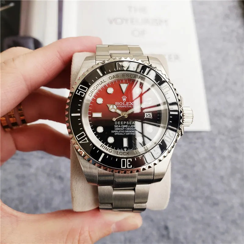 Rolex Red Gradient Deepsea - Hình 6