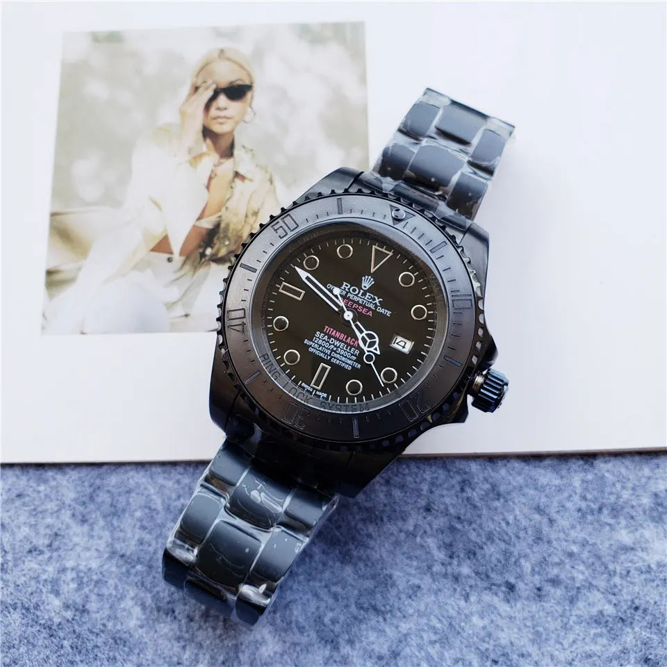 Rolex Titan Black Sea-Dweller - Hình 2