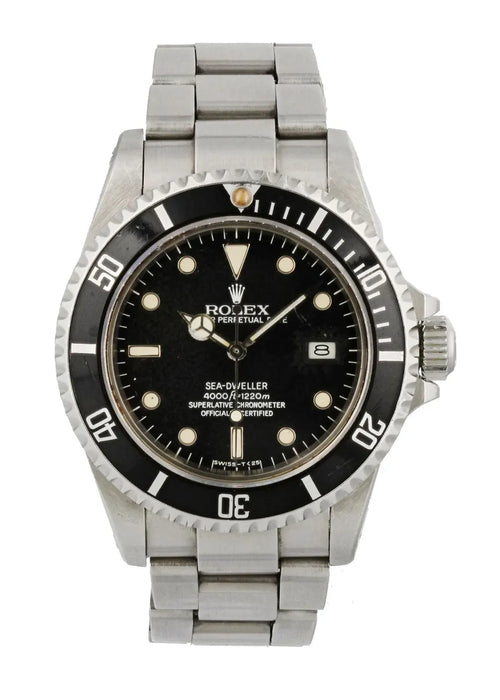 4000ft Rolex Sea-Dweller Black