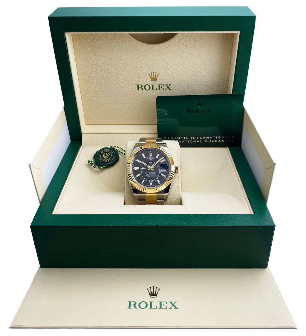 Rolex Sky-Dweller Two-Tone Black - Hình 2