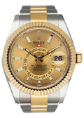 Rolex Sky-Dweller Gold Dial