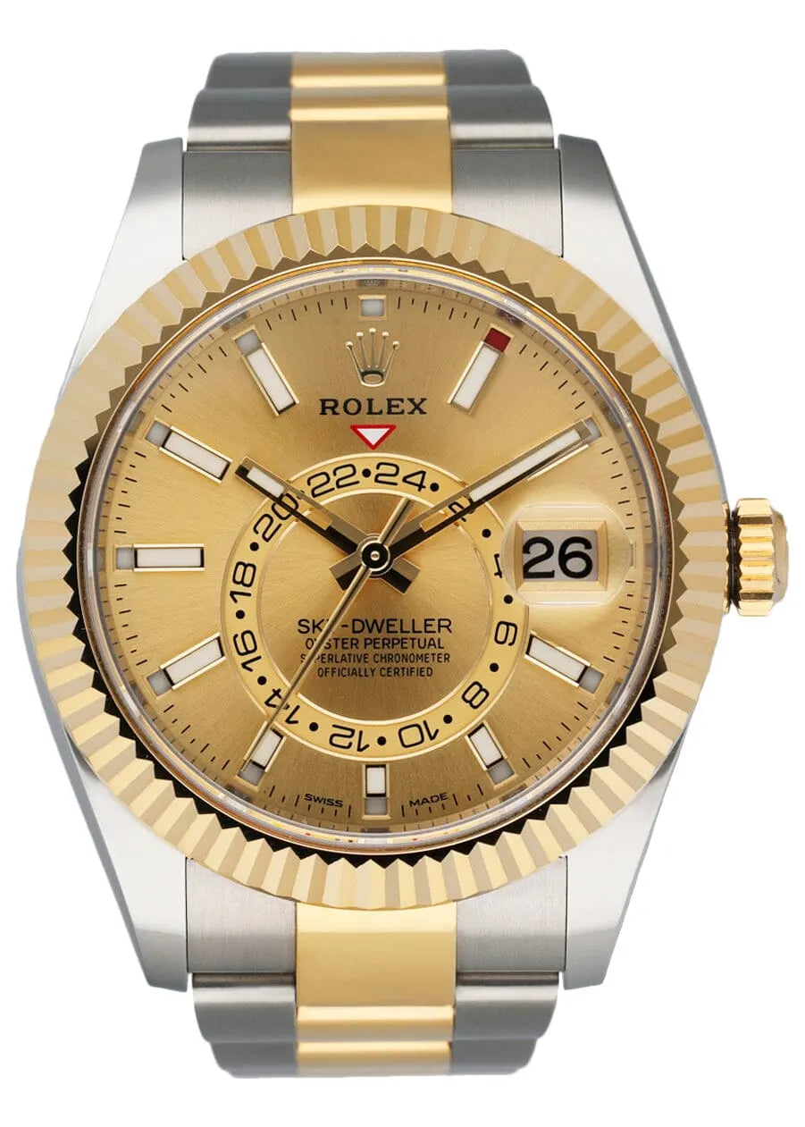 Rolex Gold Dial Sky-Dweller