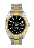 Rolex Two-Tone Sky-Dweller Black