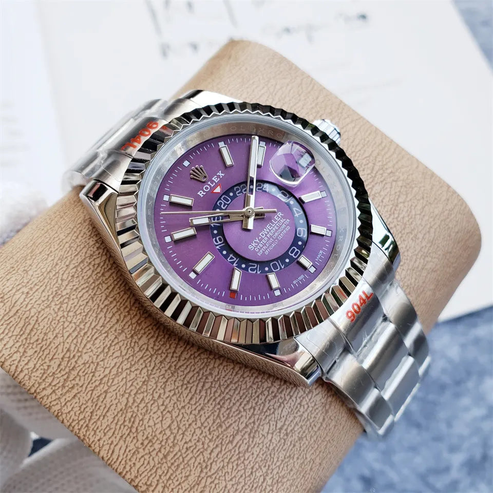 Rolex Sky-Dweller Purple Dial - Hình 2