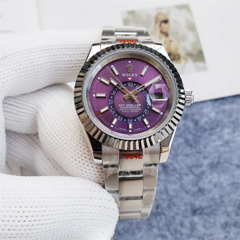 Rolex Sky-Dweller Purple Dial