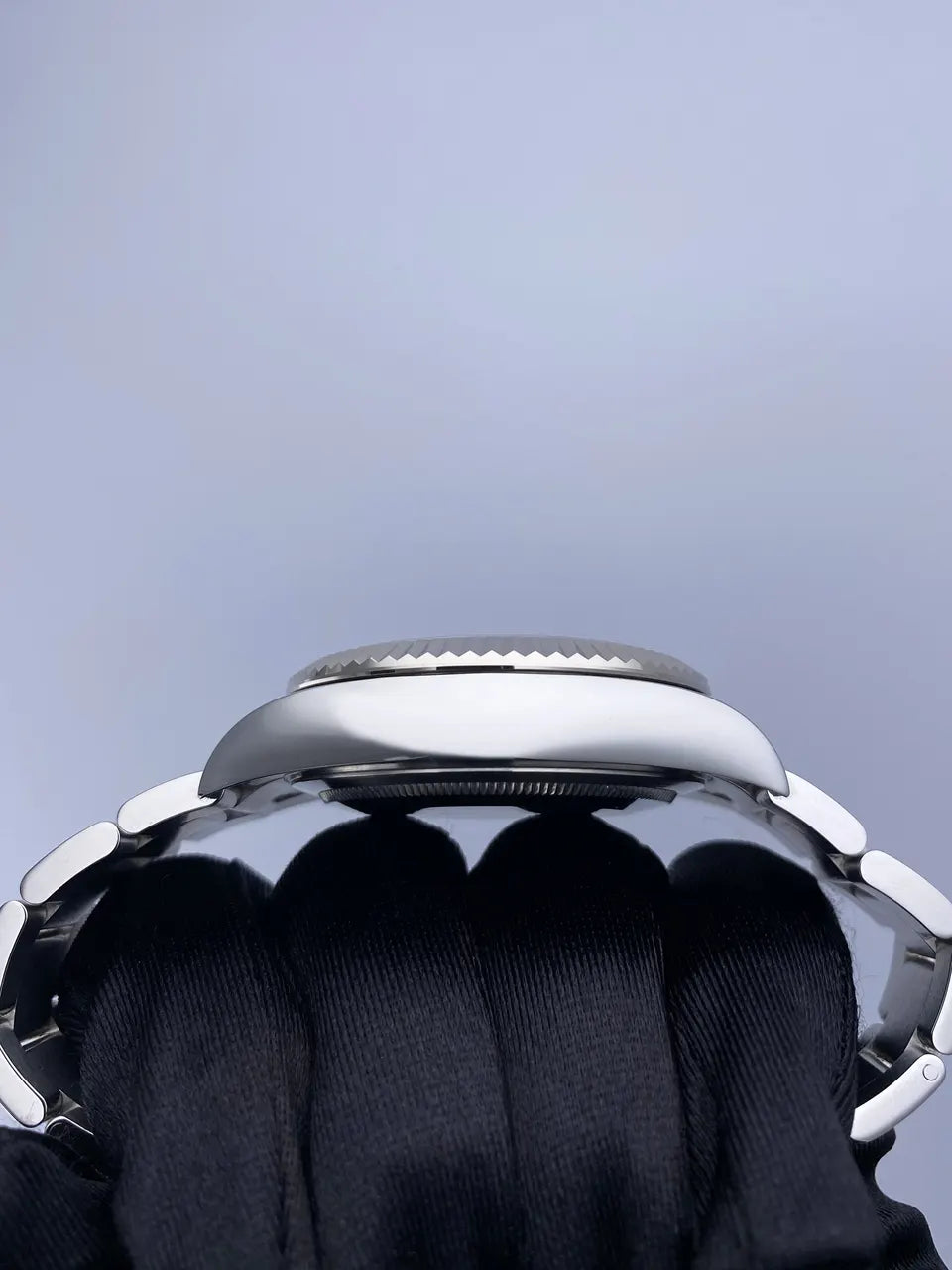 Rolex White Dial Steel Sky-Dweller - Hình 6