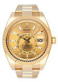 Rolex Gold Champagne Sky-Dweller
