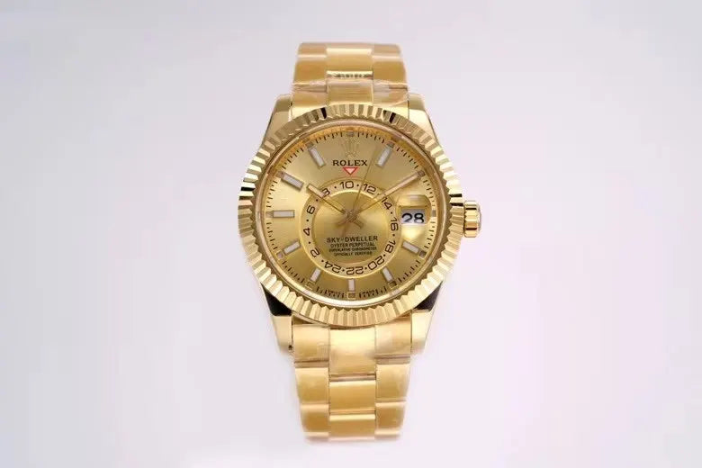 Rolex Gold Champagne Oyster - Hình 2