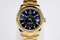 Rolex Gold Black Sky-Dweller