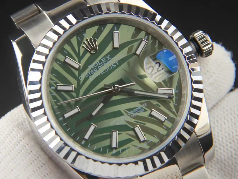 Rolex Palm Green Dial - Hình 3