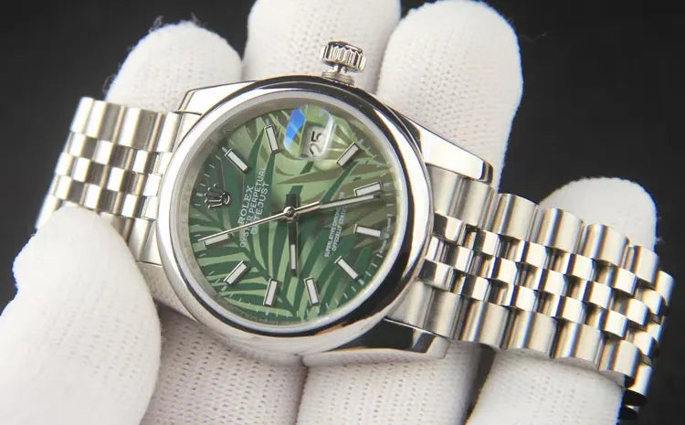 Rolex Palm Green Dial - Hình 9