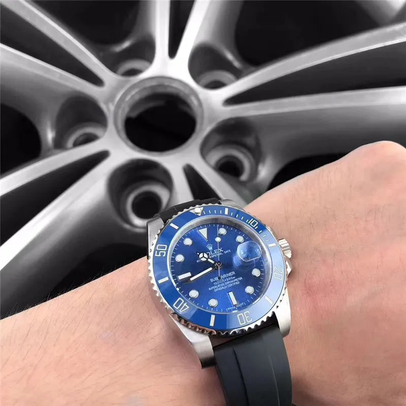 Rolex Blue Rubber Submariner