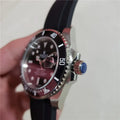 Rolex Black Rubber Sapphire