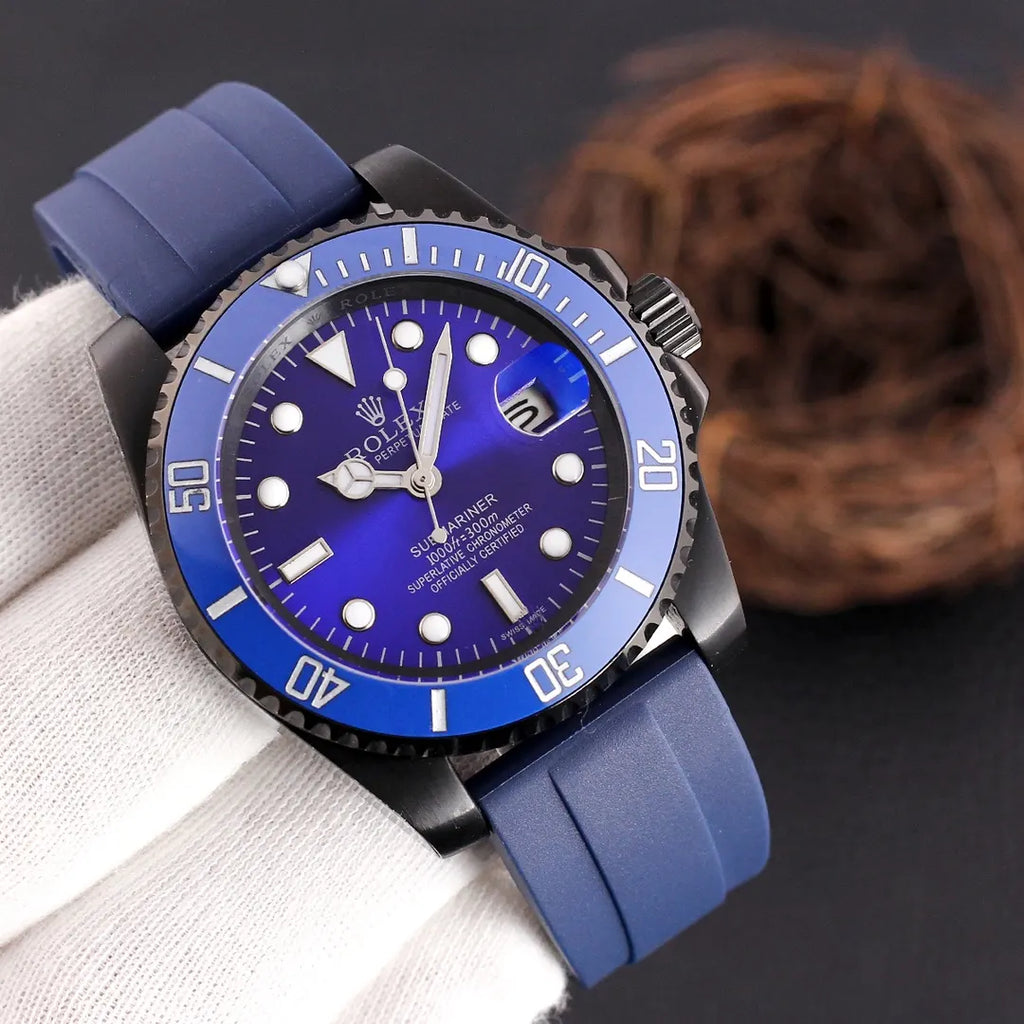 Rolex Blue Black DLC - Hình 2