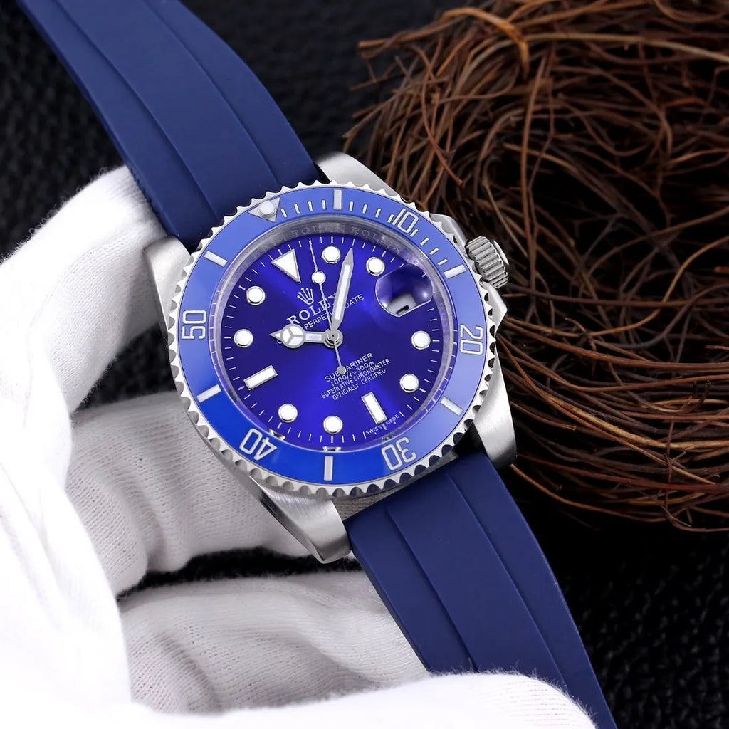 Rolex Blue Black DLC - Hình 4