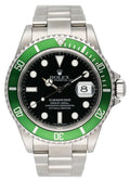 Rolex Green Bezel Submariner stainless