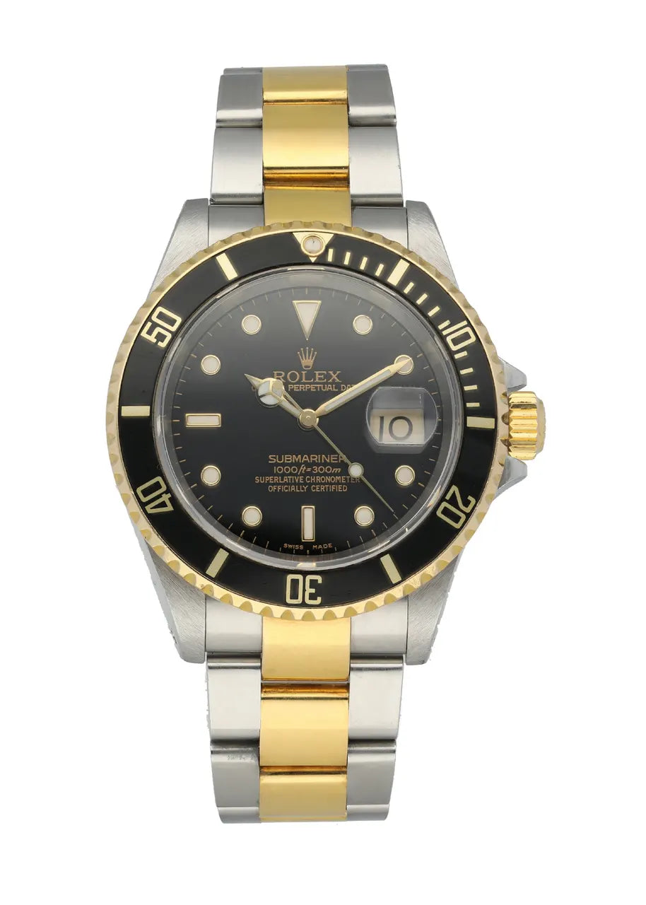 Rolex Two-Tone Submariner – Rolex Submariner Two-Tone Black Dial