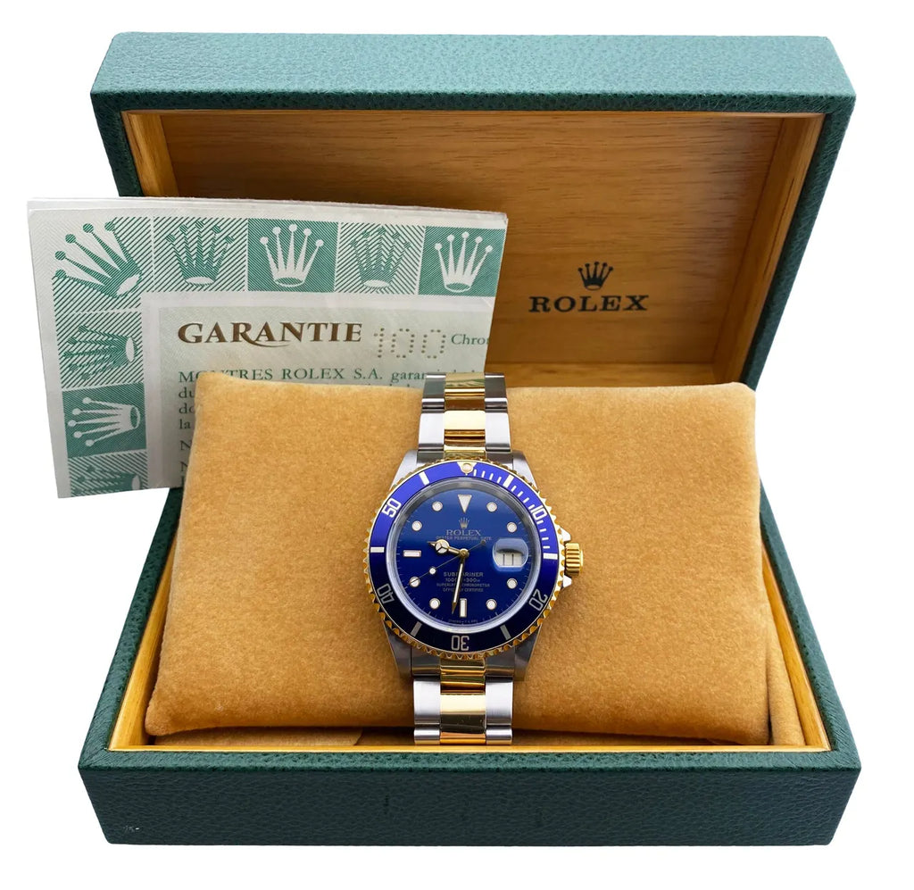 Rolex Submariner Blue Two-Tone - Hình 2