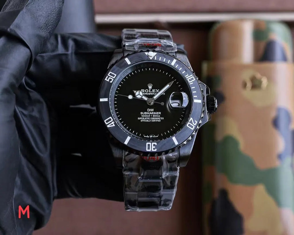 Rolex Submariner DIW Black - Hình 8